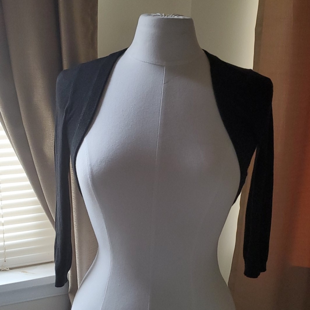 EXPRESS BLACK Cropped sweater